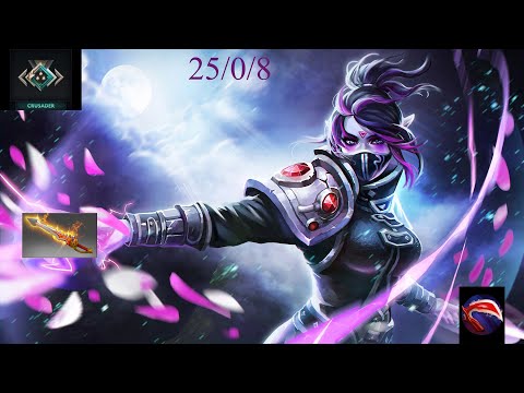 Templar Assassin vs SF 25 Kill 24 mins FULL GAME DOTA 2 - Go divine and win before 30 min