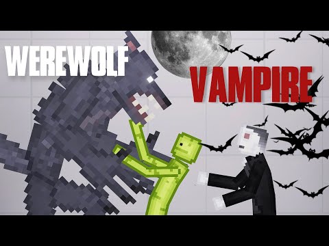 Vampire vs Werewolf - Who would win ? [People Playground]