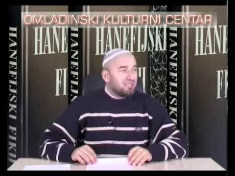Nisad ef. Drndić - Tumačenje hanefijskog fikha - Taharet čistoća   1 dio   YouTube