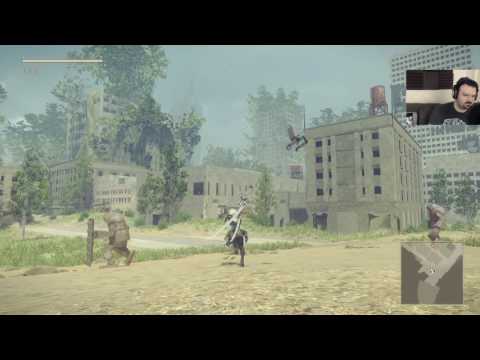Nier Automata playthrough pt11 - The Great Escape! Time For Upgrades