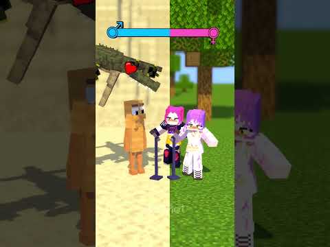 Which team wins?🤨 102% #minecraft