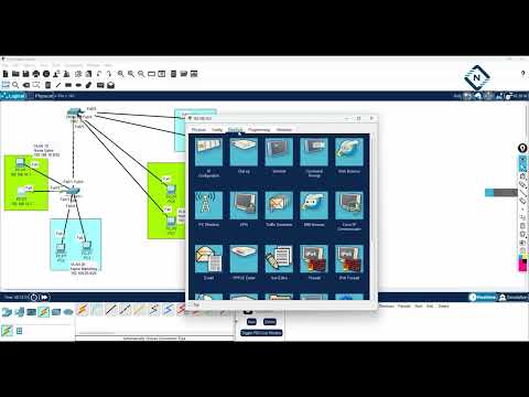 Vlan Lab in Cisco Packet Tracer | CCNA Lab