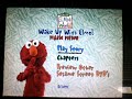 Elmo S World Wake Up With Elmo DVD Walkthrough 2002