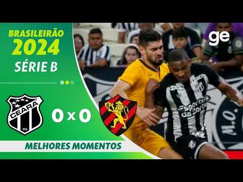 Gols e lances de Ceará x Sport