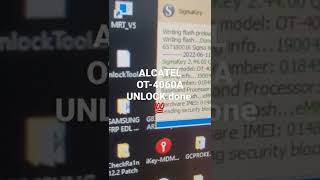 Alcatel OT-4060A Network Unlock