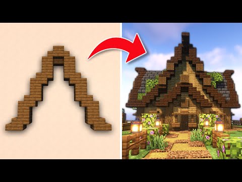How To Make Better Roofs in Minecraft