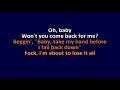 Dennis Lloyd - Leftovers - Karaoke Instrumental Lyrics - ObsKure