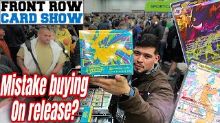 Did I Make a HUGE Mistake Buying NEW Pokemon Set on Release?! | Front Row Card Show