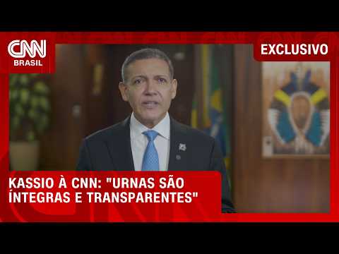 Kassio reafirma à CNN que “urnas são íntegras, auditáveis e transparentes” | CNN 360°