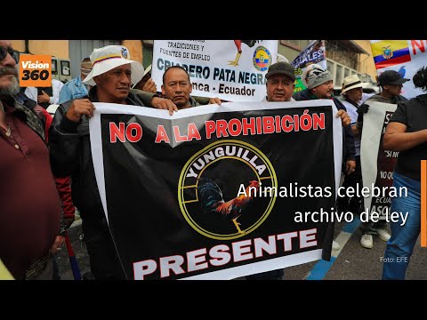 Animalistas celebran archivo de ley