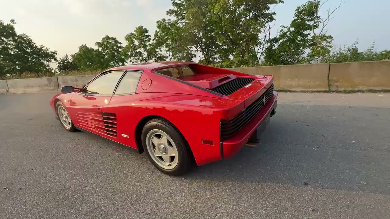 **SOLD on the CCC Buy-It-Now Lot** 14K mile 1987 Ferrari Testarossa 5-Speed Manual