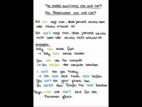 Erklärvideo can und can‘t