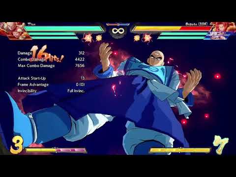 this man punchin!!!! angry Tien dbfz
