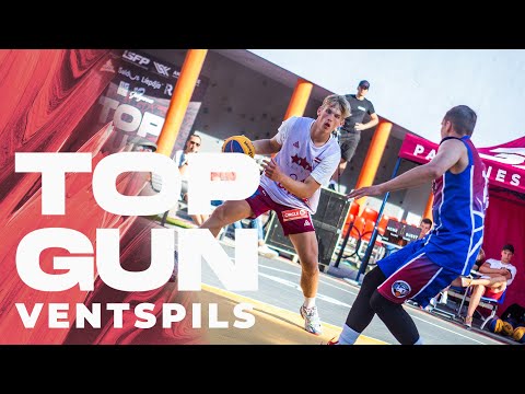 TOP GUN Ventspils vīriešu ceturtdaļfināls - 3x3 Jelgava - Latvijas U18 izlase