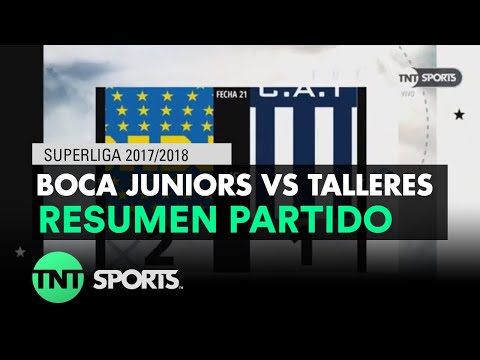Resumen de Boca Juniors vs Talleres (2-1) | Fecha 21 - Superliga Argentina 2017/2018