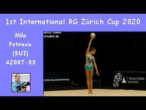 Mila Petrovic (SUI) - A2007 03 - RG Zuerich Cup 2020