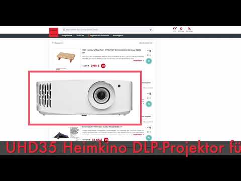 Schnäppchen/Billiger des Tages 26.07.22 - Optoma UHD35 Heimkino DLP-Projektor