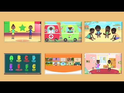 25 minutes de chansons pour enfants pour  jouer, apprendre, et s'amuser - comptines en wolof