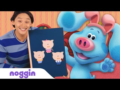 'Three Little Pigs' Read Along w/ Blue's Clues! 📚 Preschool Learning for Kids | Noggin