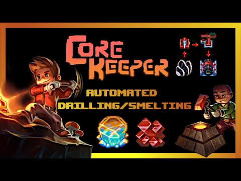 Core Keeper Easy Drilling/Smelting Automation + All Ore Boulder Locations
