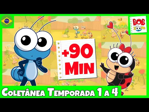Temporada 1 a 4 - Completo | Bob Zoom | Vídeo Infantil Musical Oficial @BobZoom
