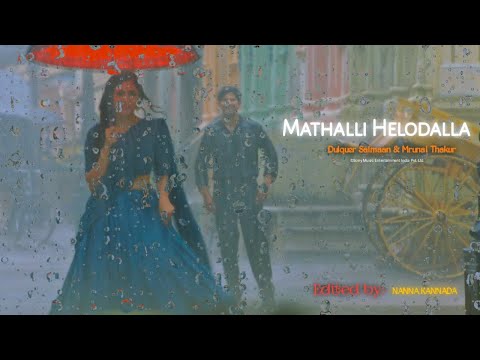 Dulquer Salmaan & Mrunal Thakur | Sita Ramam movie #love #nannakannada #songedits