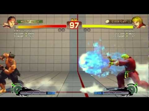 SSF4 AE 2012 - rafitaoso (Ken) Vs KaizenMaster (Ryu) - Ranked Match