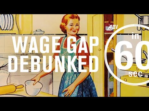 Debunking the feminist wage gap myth | IN 60 SECONDS