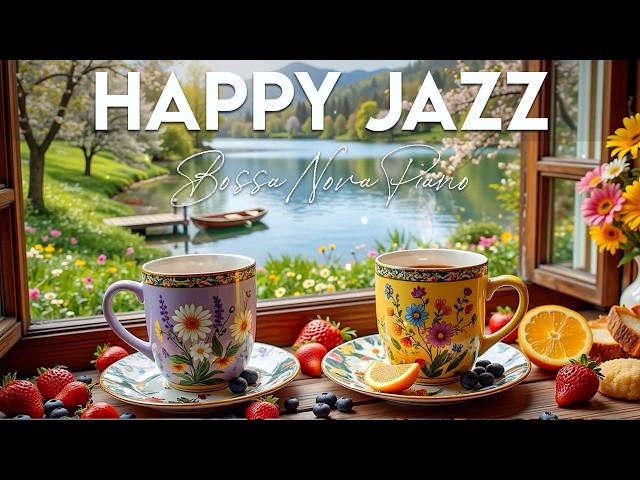 Relaxing May Morning Jazz ☕ Happy Summer Coffee Music & Sweet Bossa Nova Piano for Good Mood SDDEFAULT Thumbnail