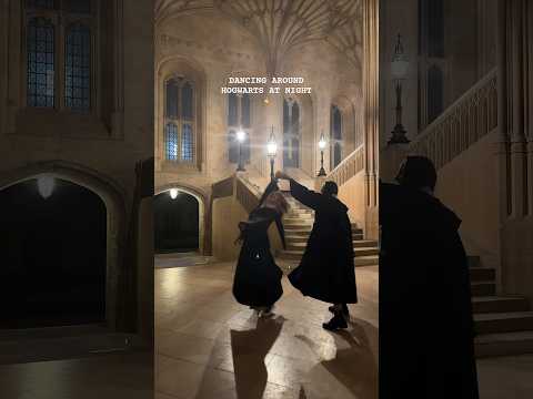 We did THE Harry Potter dance,share with the person you’d dance with ⚡️🫶🏻#harrypotter #shorts