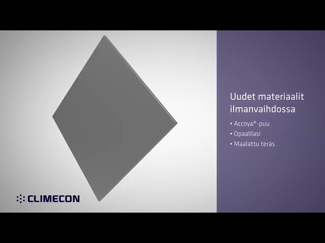 climecon Supply air valve climecon lines 125 (square)