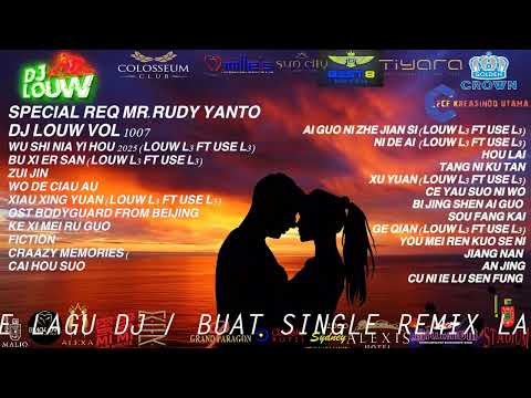 TOP DJ MANDARIN BREAKBEAT LOVE SONGS FULLBASS CHINESE TERBARU 2025 RUDY YANTO DJ LOUW MIXTAPE
