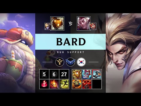 Bard Support vs Rakan - KR Diamond Patch 25.10