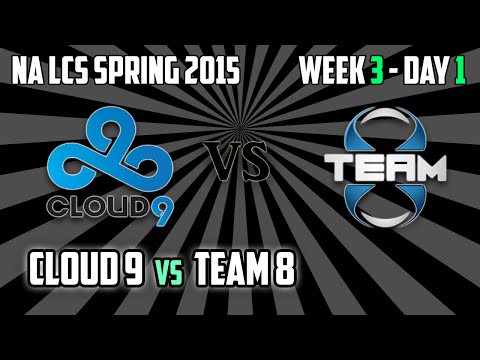 Cloud 9 vs Team 8 - Highlights - S5 NA LCS Spring Split 2015 - W3D1