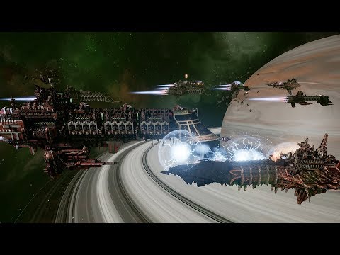Imperial Navy (Adeptus Mechanicus) vs Chaos! Rank 114 - Battlefleet Gothic Armada