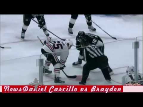 Daniel Carcillo vs Brayden McNabb Fight Video 29th November 2014