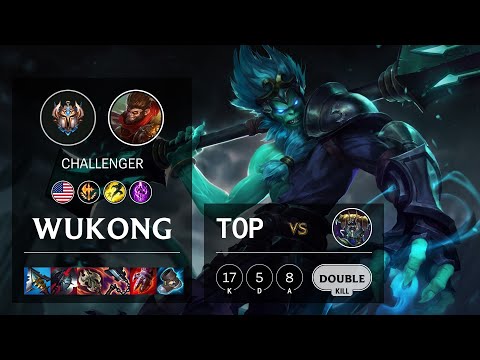 Wukong Top vs Nasus - NA Challenger Patch 10.25