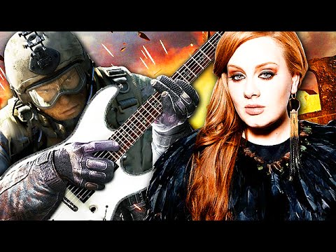 EPIC GUITAR PLAYER on CALL OF DUTY BLACK OPS! "Adele - Hello" #3