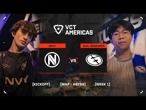 ENVY vs. EG - VCT Americas Kickoff - W1D1 - Map 01