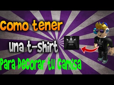 Como Hacer T Shirt Camisetas En Roblox Fatima Gamer Video - como tener una t shirt para decorar tu camisa roblox