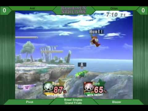 Clash Before Apex: SSBB Singles GF: Anti (green) vs Orion (red)