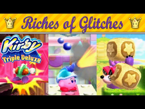 Riches of Glitches in Kirby: Triple Deluxe (Glitch Compilation)