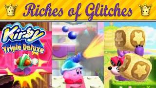 Riches of Glitches in Kirby: Triple Deluxe (Glitch Compilation)