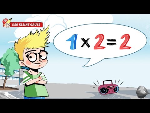 Das kleine Ein-mal-Eins zum Mitsingen und Lernen // Das 1x2 Lied - Der kleine Gauss 1x1