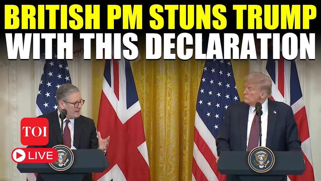Trump-Starmer Presser Live | British PM's Ukraine Shocker: 'Will Put Boots On Ground, Jets In Air'