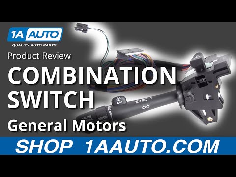 1AZCC00165 GM Cruise Turn Signal Wiper Hazard Switch Lever