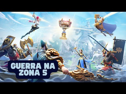 A GUERRA CONTINUA NA ZONA 5 | KVK HINO HEROICO 1606 - RISE OF KINGDOMS