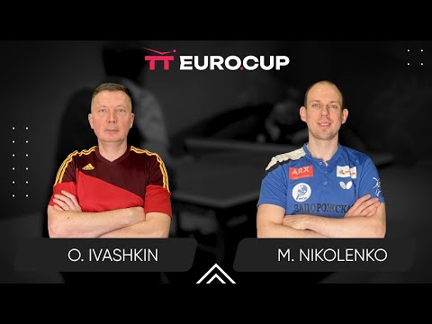 16:30 Oleksandr Ivashkin - Maksym Nikolenko 10.11.2025 TT Euro.Cup Ukraine Star. TABLE 3