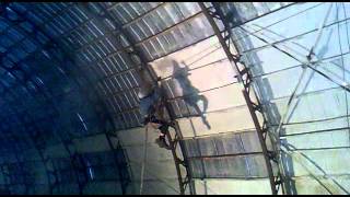 Напыление ППУ, утепление ангара