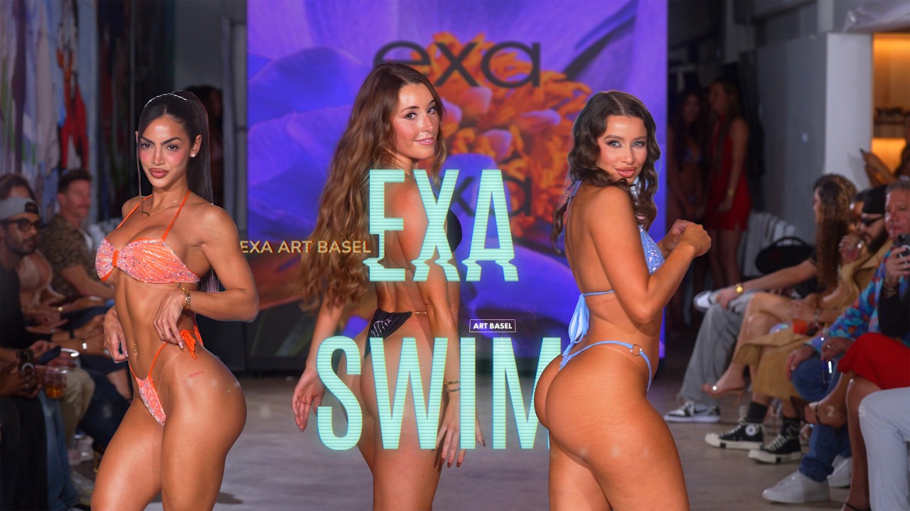 EXA Swim — Art Basel Runway Statement
